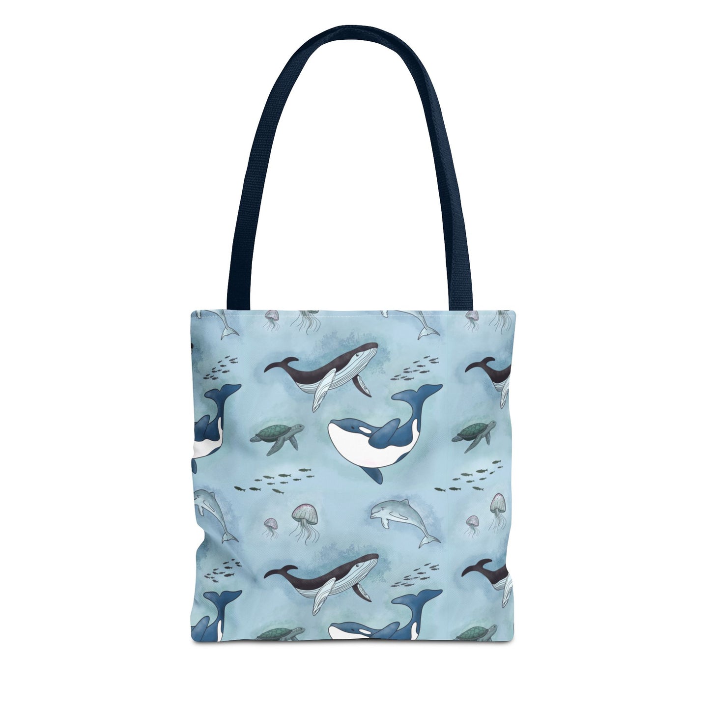Seaworld Ocean Wildlife Nautical Tote Bag