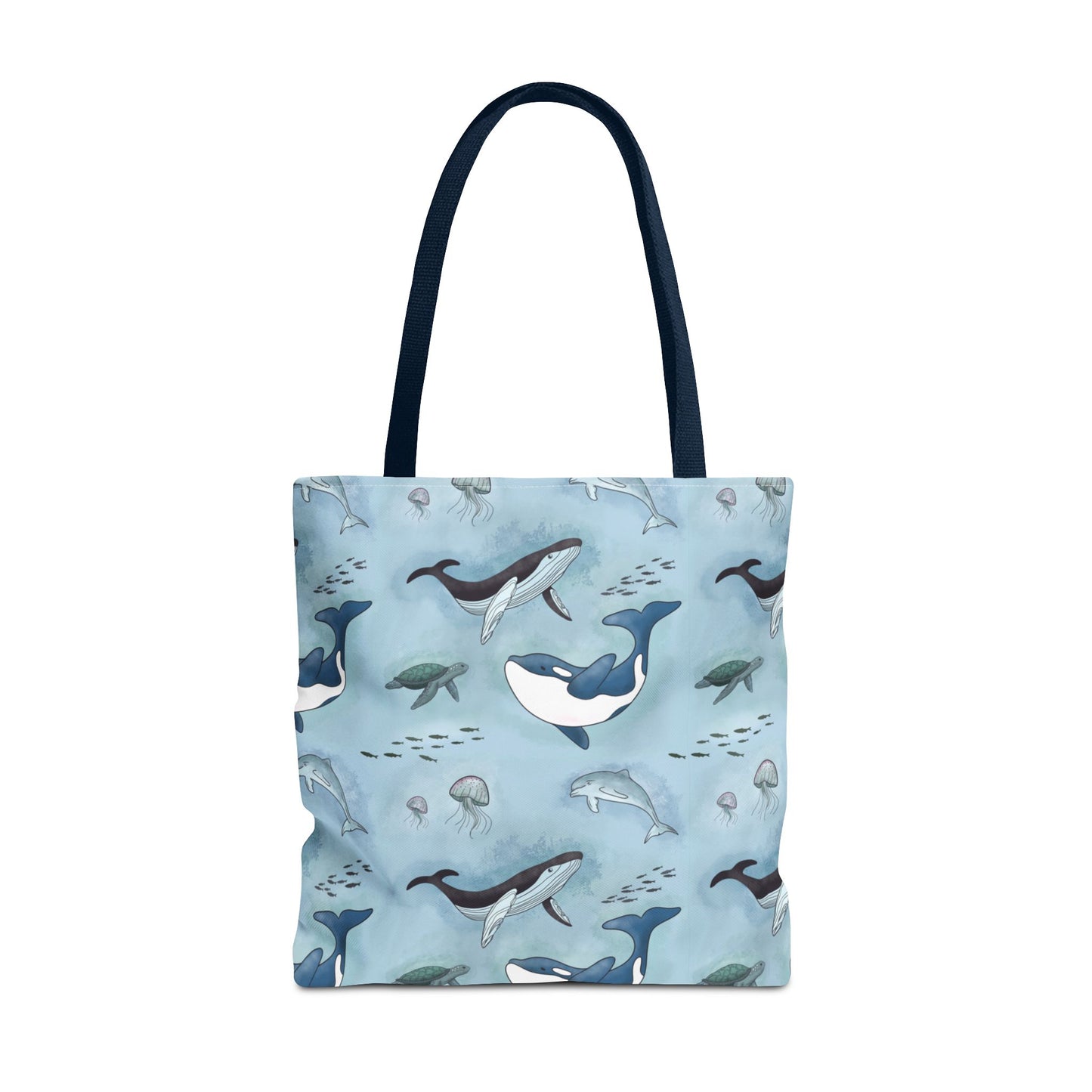 Seaworld Ocean Wildlife Nautical Tote Bag