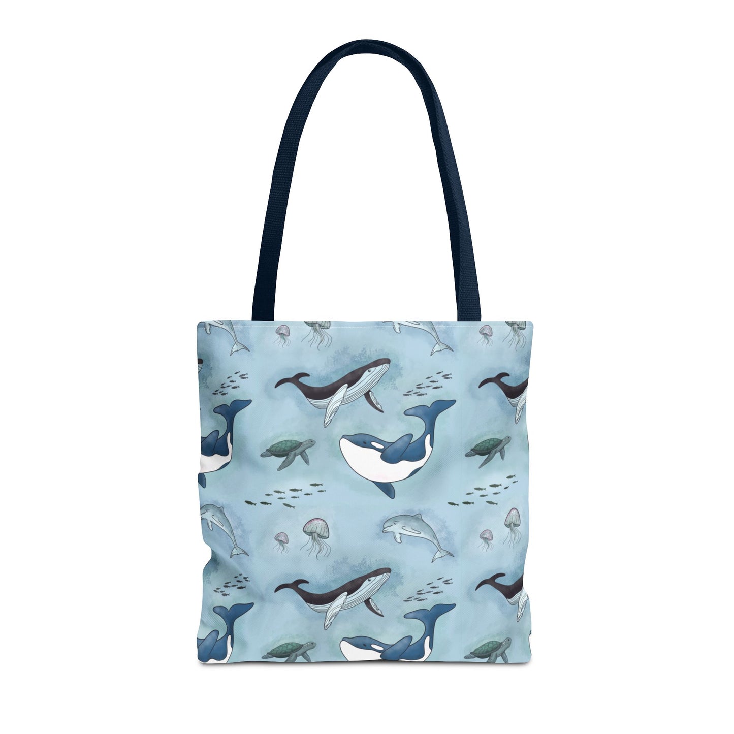 Seaworld Ocean Wildlife Nautical Tote Bag