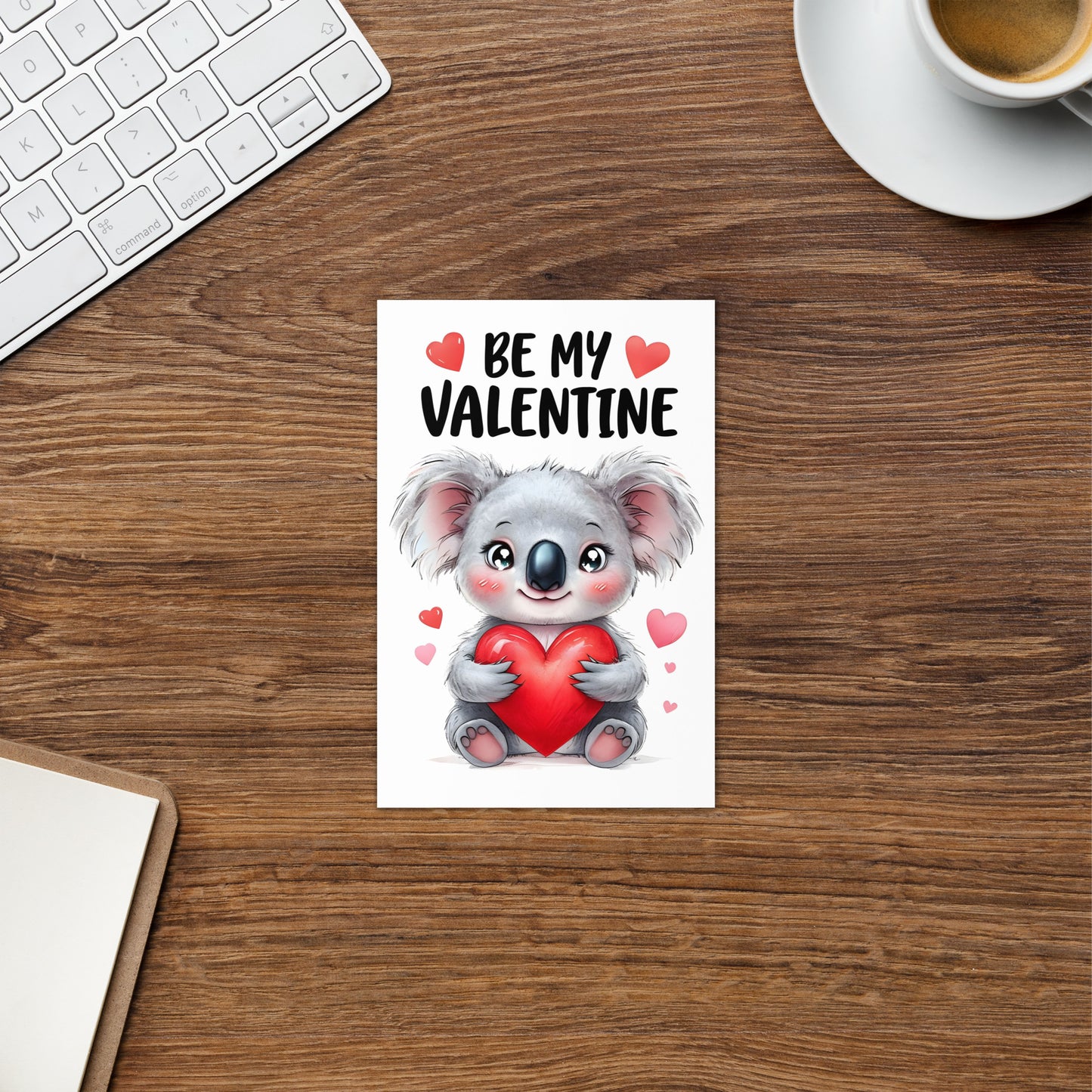 Cute Koala "Be my Valentine" Card