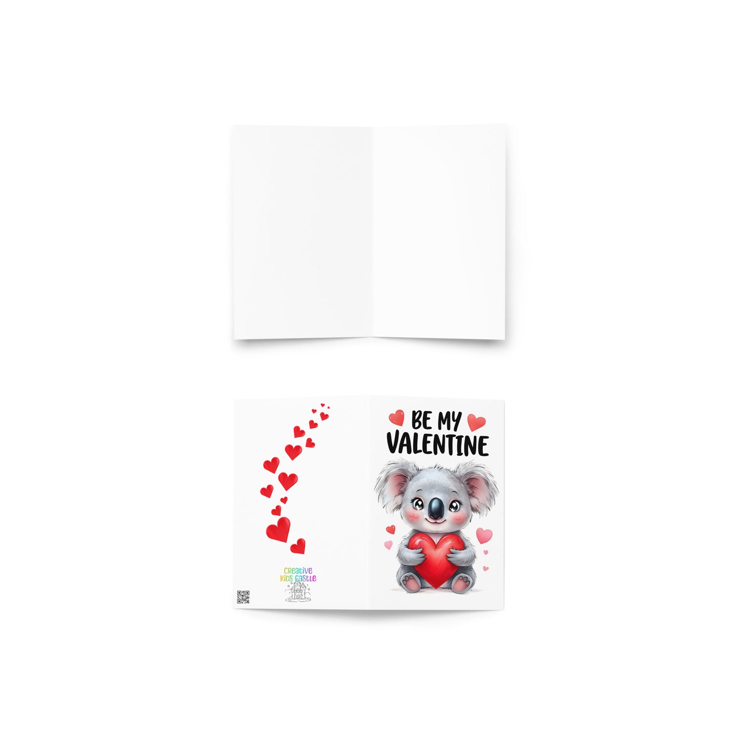 Cute Koala "Be my Valentine" Card