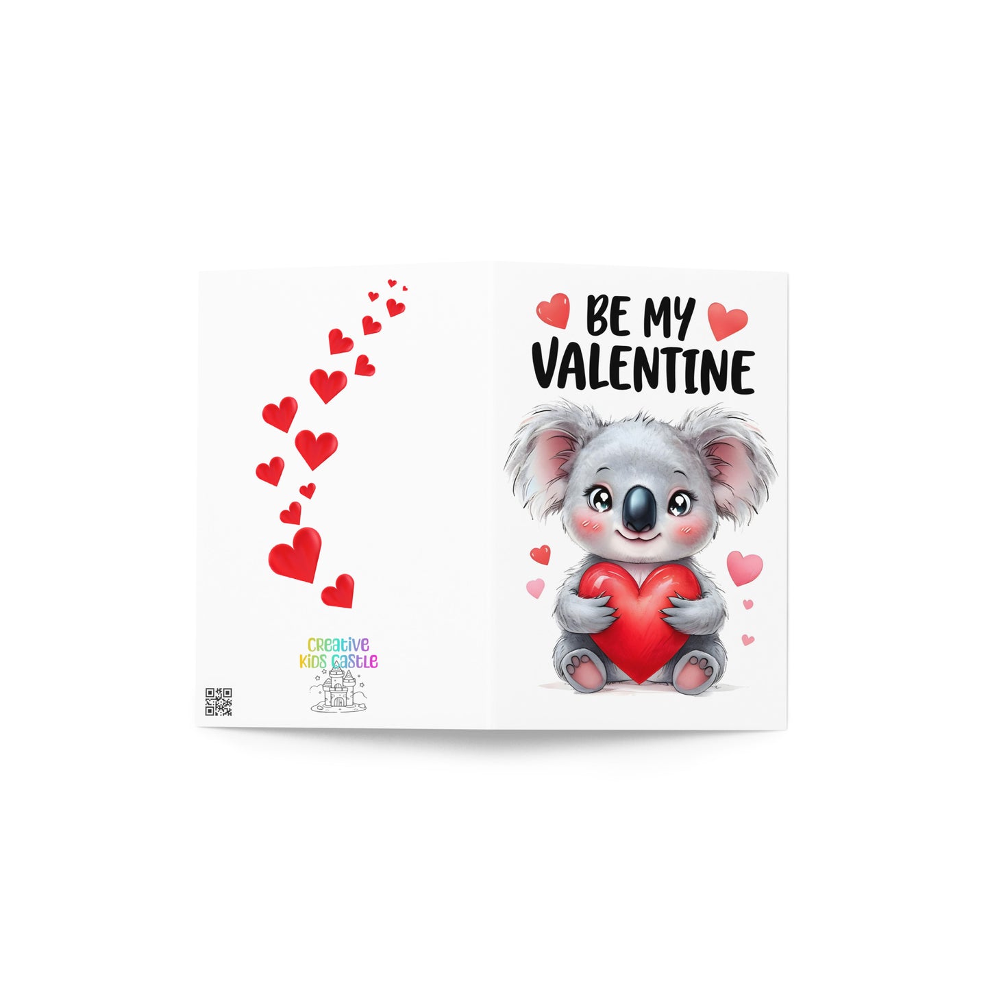 Cute Koala "Be my Valentine" Card