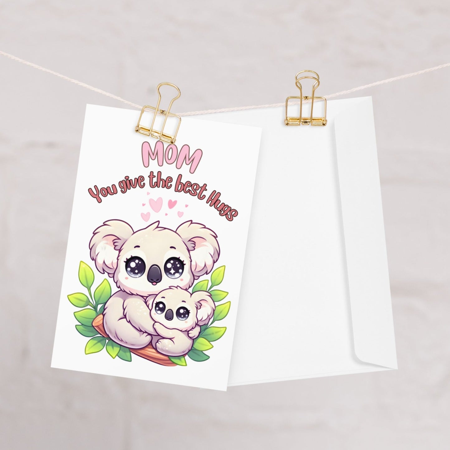 Best Koala Hugs Mother's Day Card