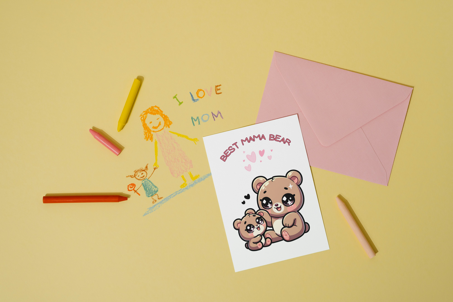 Best Mama Bear Card