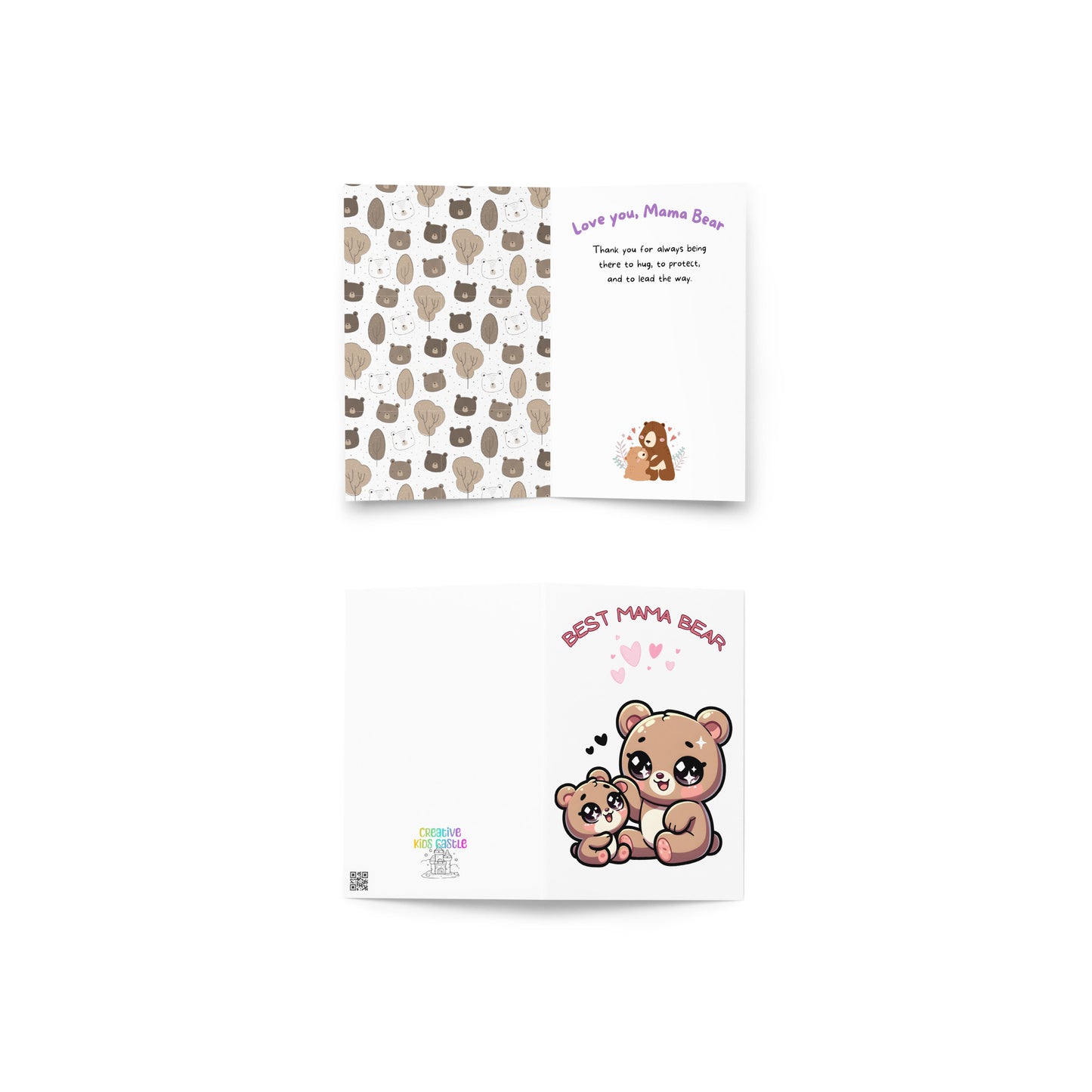 Best Mama Bear Card