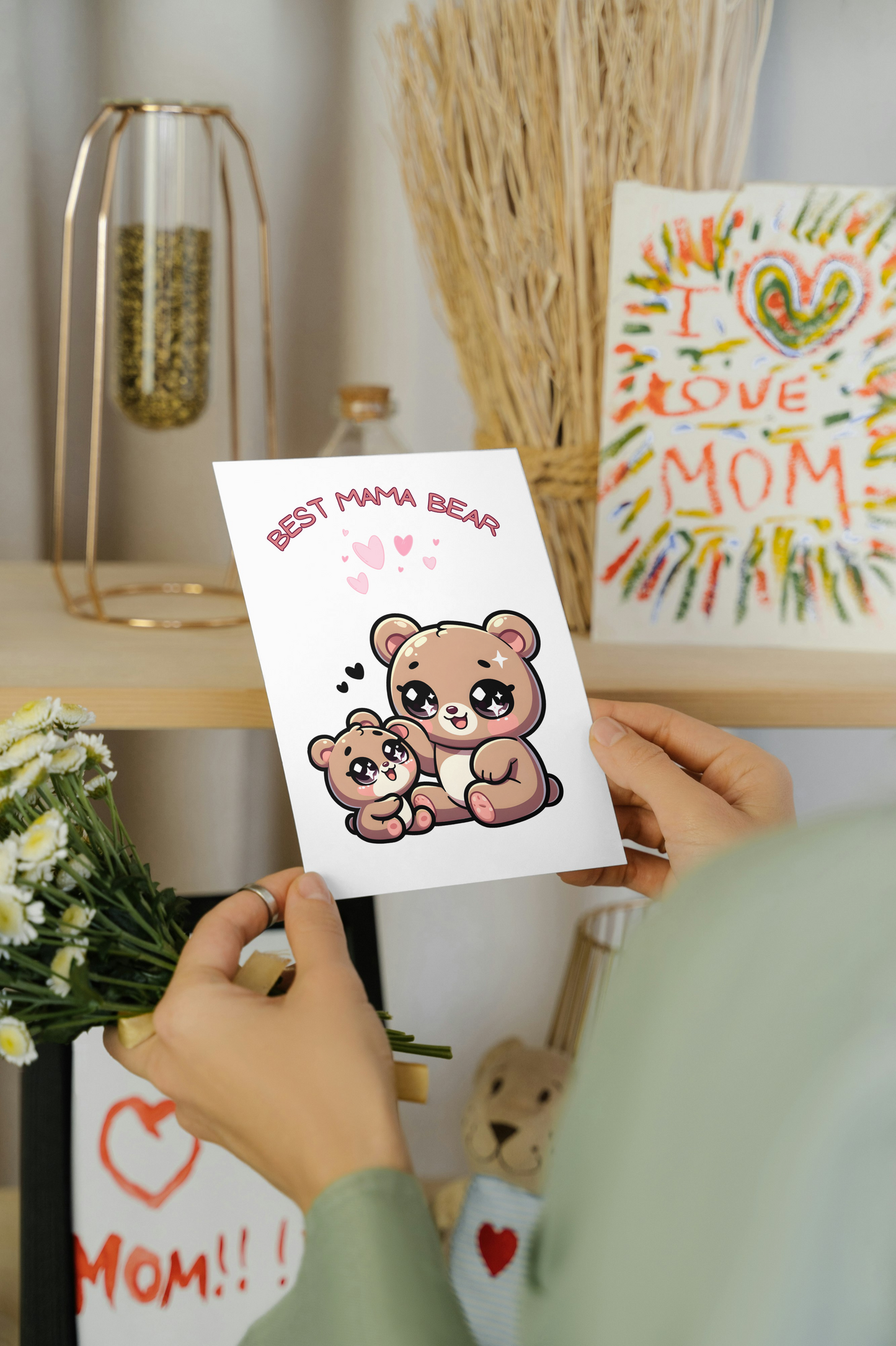 Best Mama Bear Card