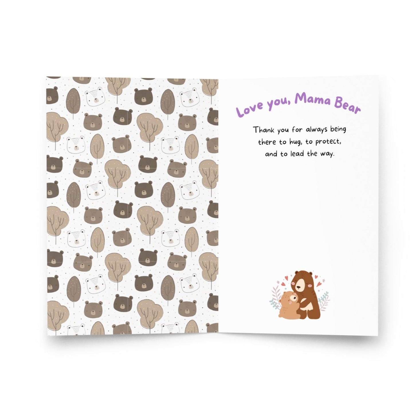 Best Mama Bear Card