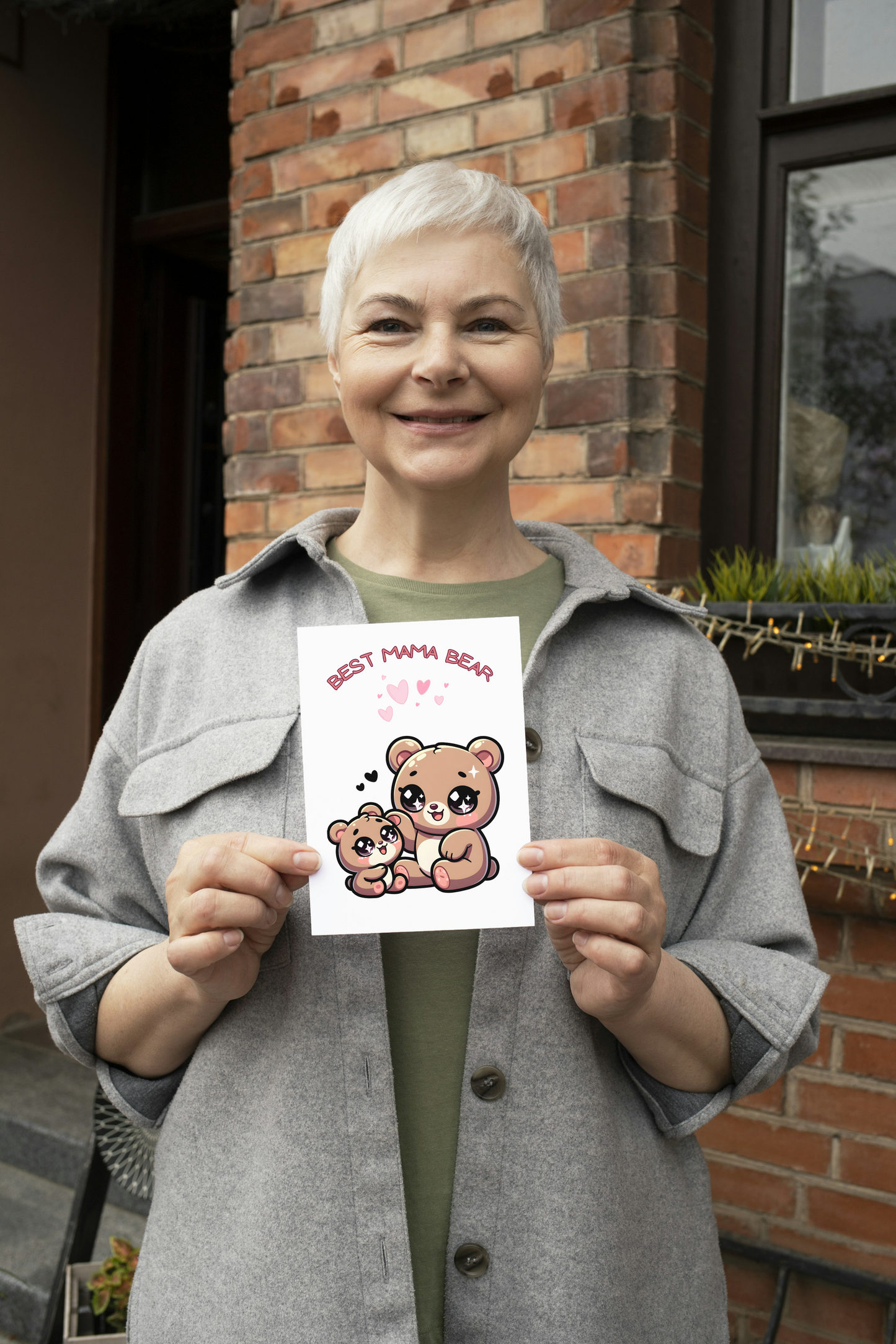 Best Mama Bear Card