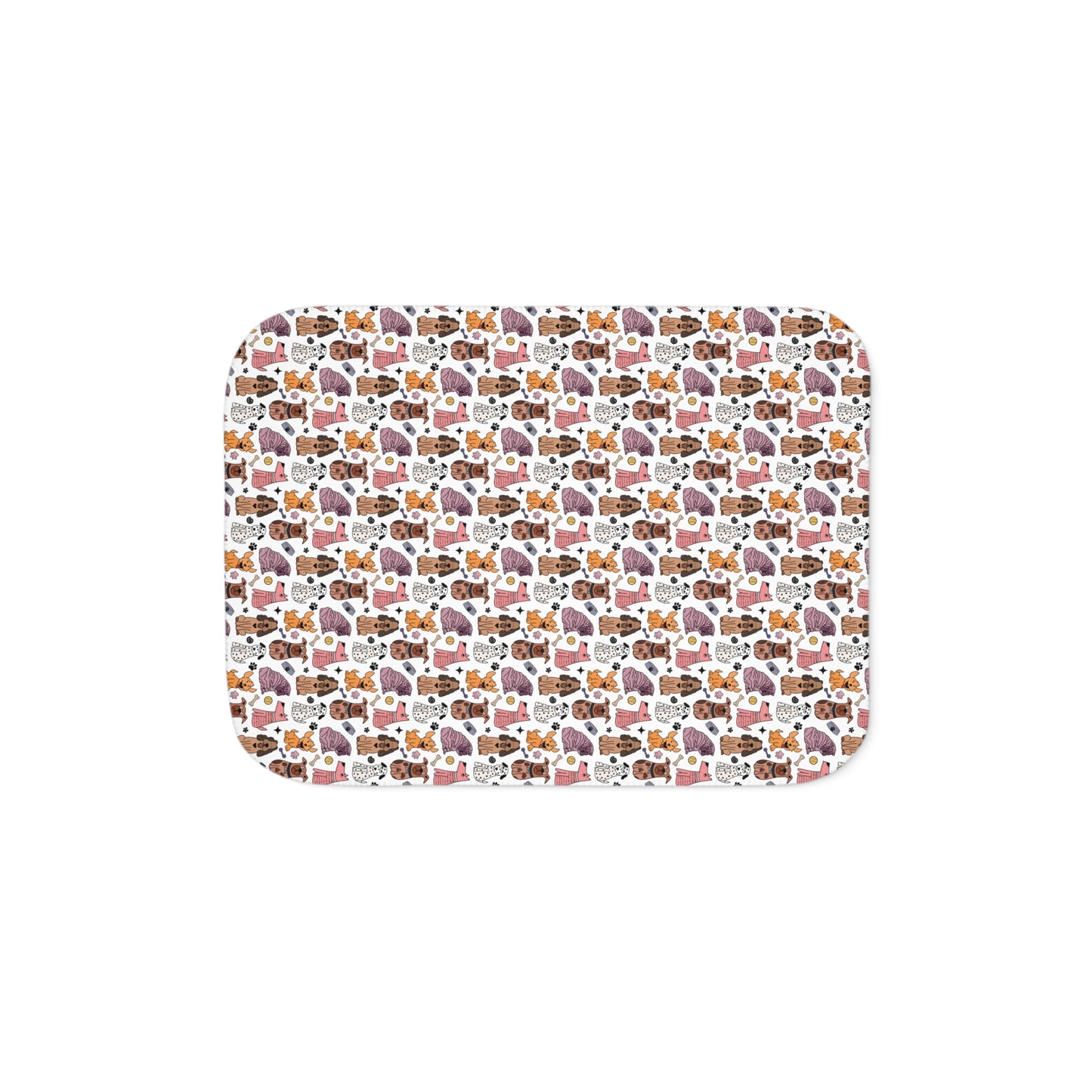 Cozy Dog Pals Sherpa Blanket