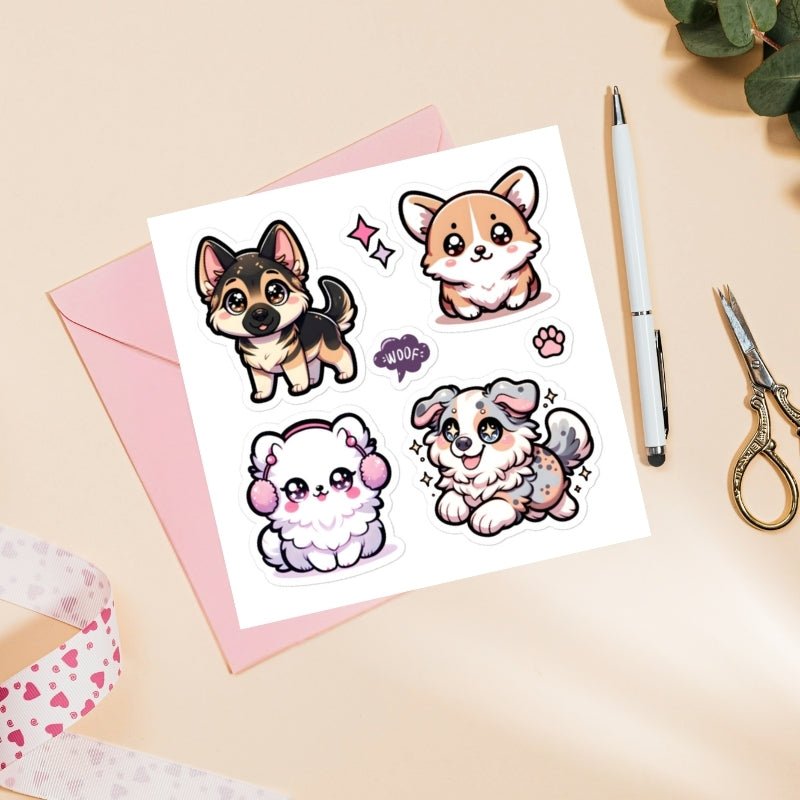 Kawaii Dog Stickers