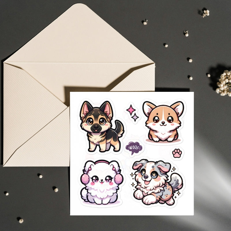 Kawaii Dog Stickers