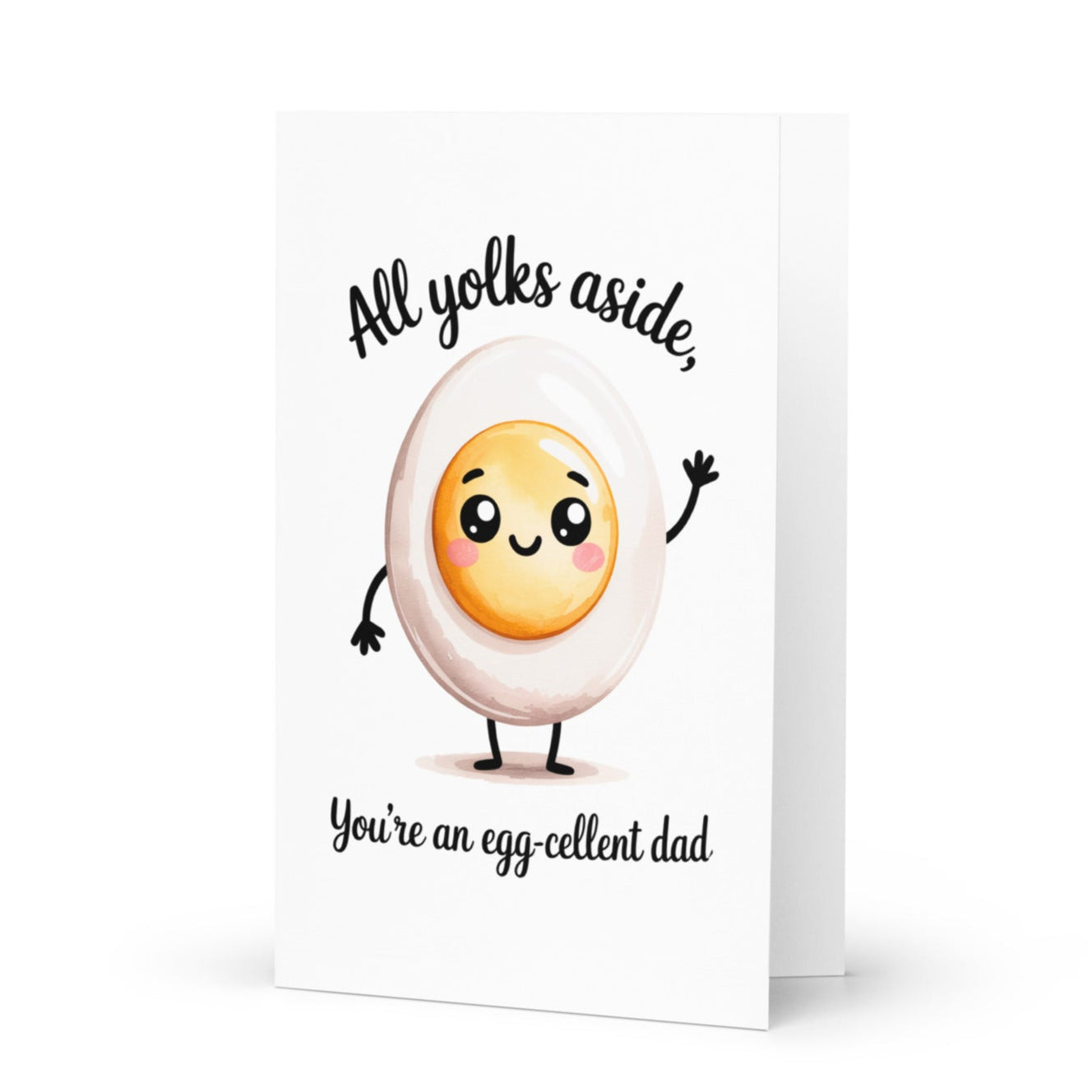 Dad Jokes Funny Egg Fathers Day Card Default Title