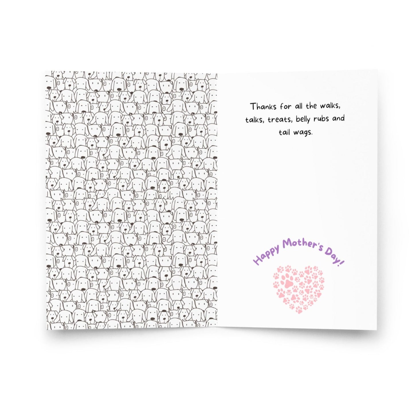 Dog Mom of the Year Greeting Card
