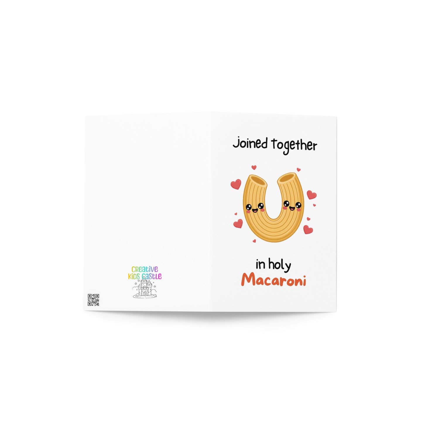 Holy Macaroni Funny Wedding Anniversary Card
