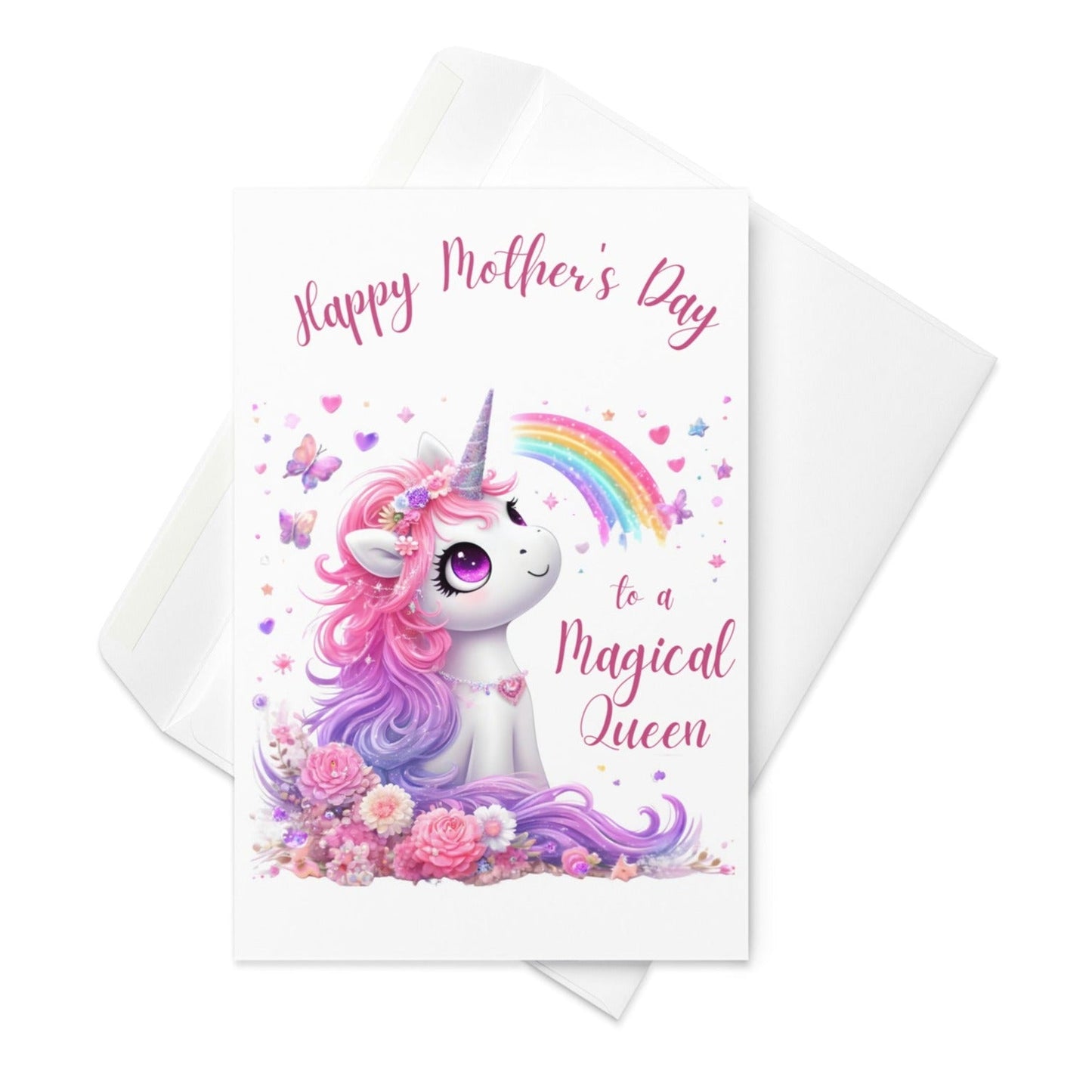 Magical Mom Unicorn Mother's Day Card - Digital Download - Print at Home