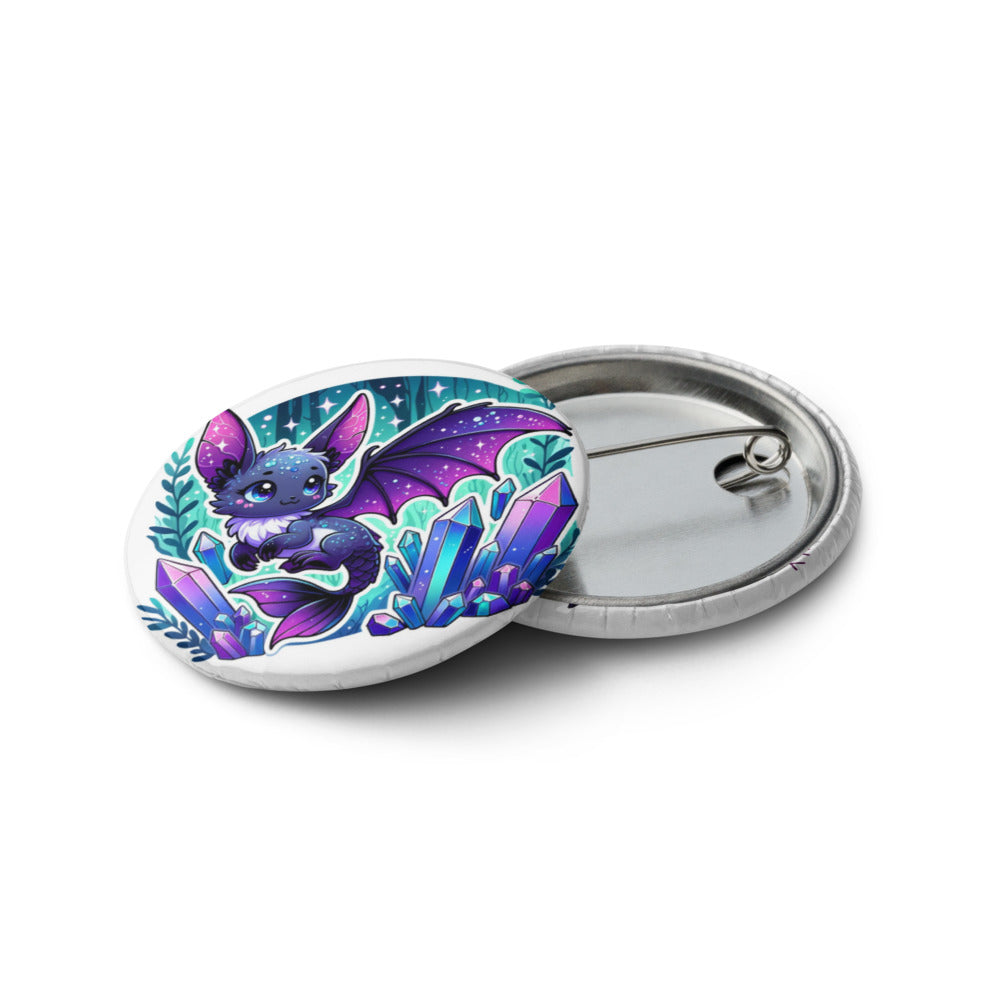 Set of 5 MerAnimals pin buttons