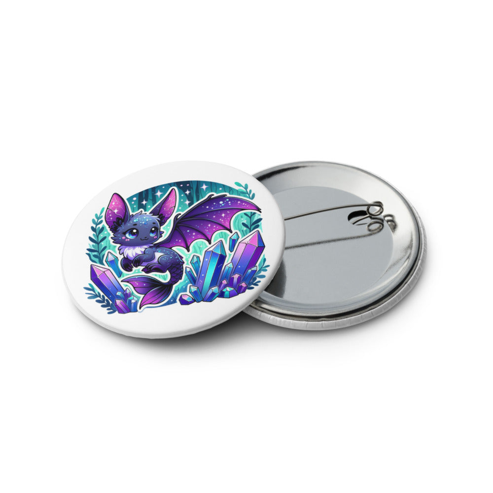 Set of 5 MerAnimals pin buttons