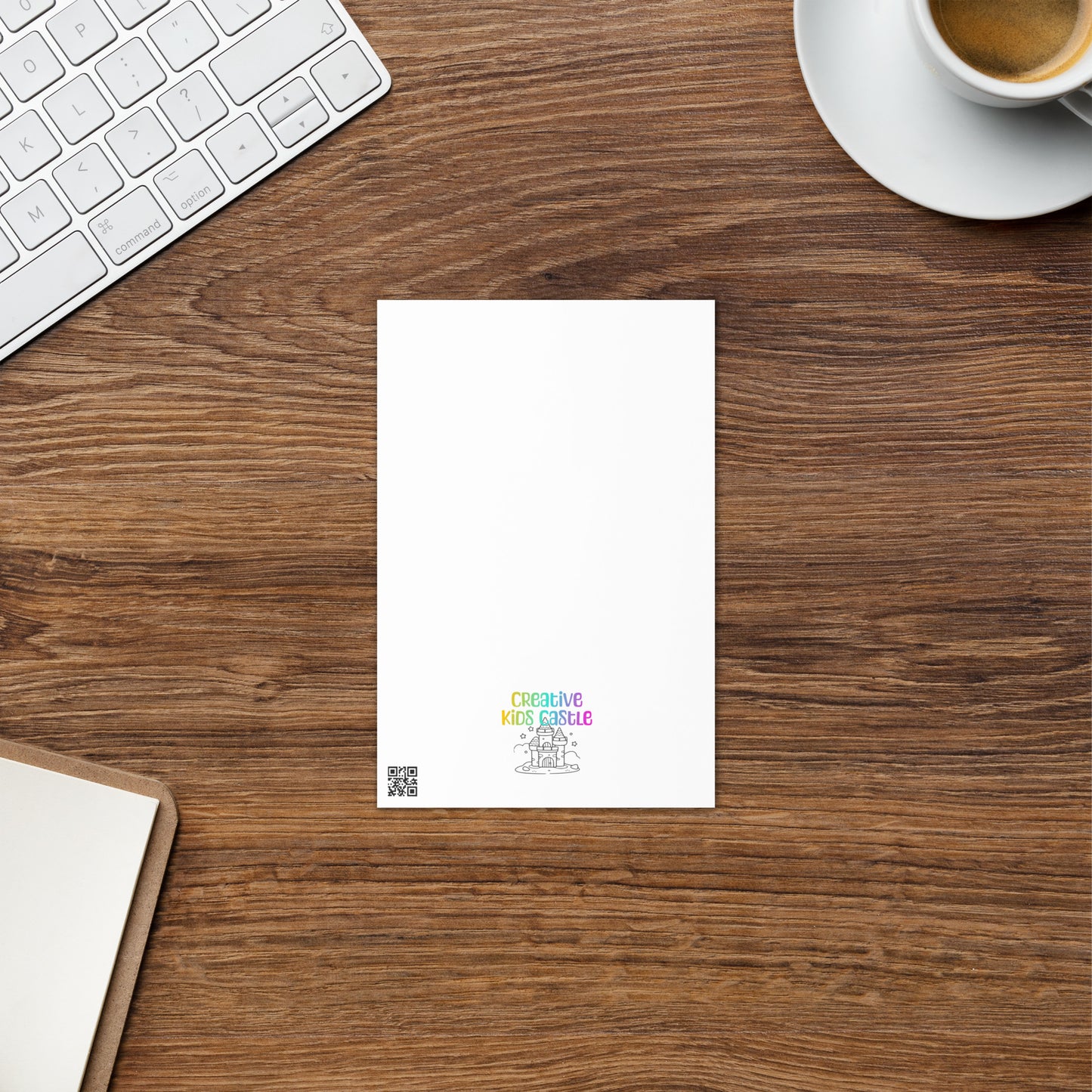 Cute Dog Mom Of The Year Trophy Greeting Card