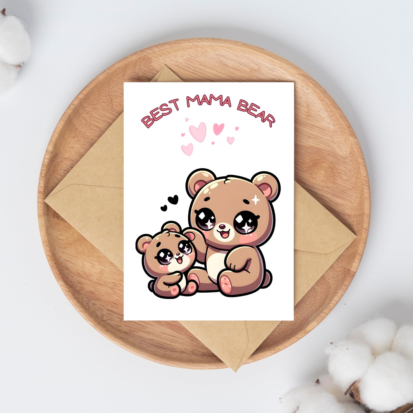 Best Mama Bear Card
