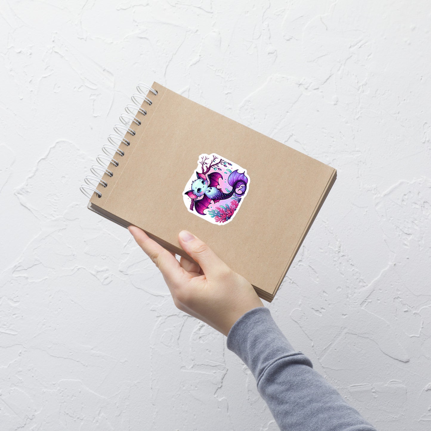 Pink Merbat Kiss-Cut Sticker