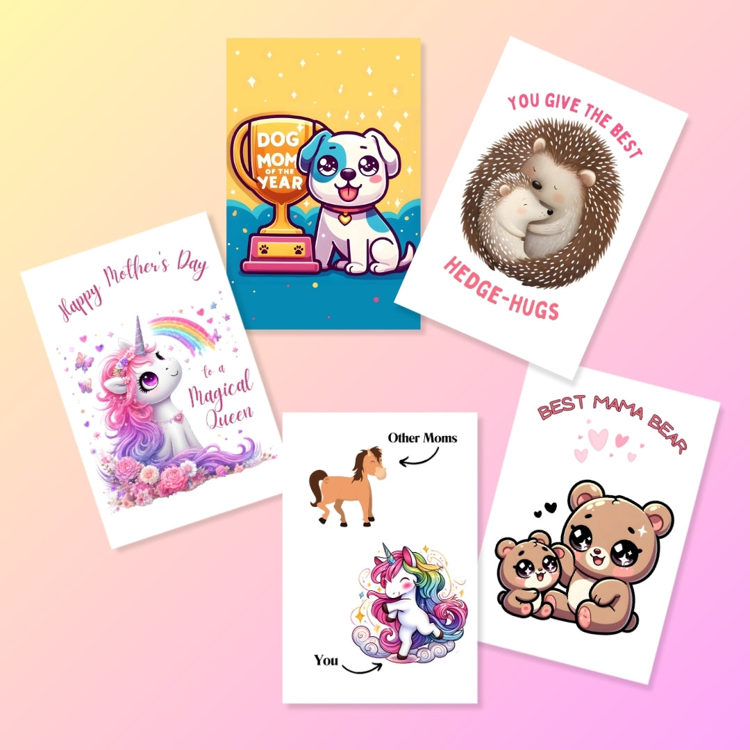 Cute and Funny Mother's Day Cards – Creative Kids Castle
