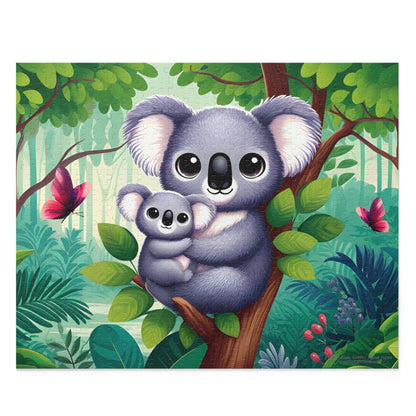 Kawaii Koala Cuddles Jigsaw Puzzle