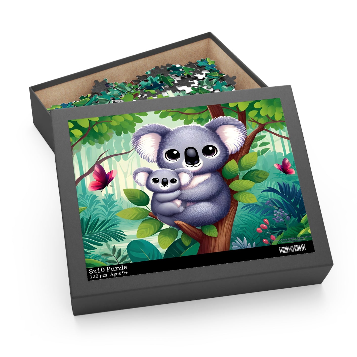 Kawaii Koala Cuddles Jigsaw Puzzle