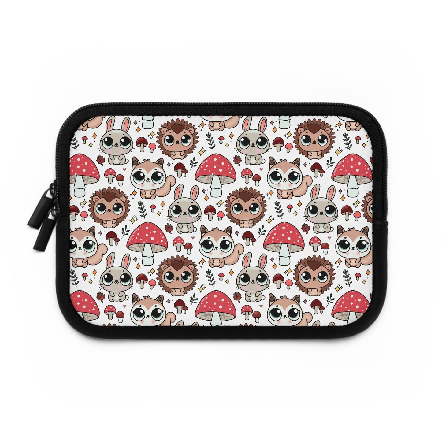 Cute Woodland Forest Friends Laptop Sleeve or Tablet Cover