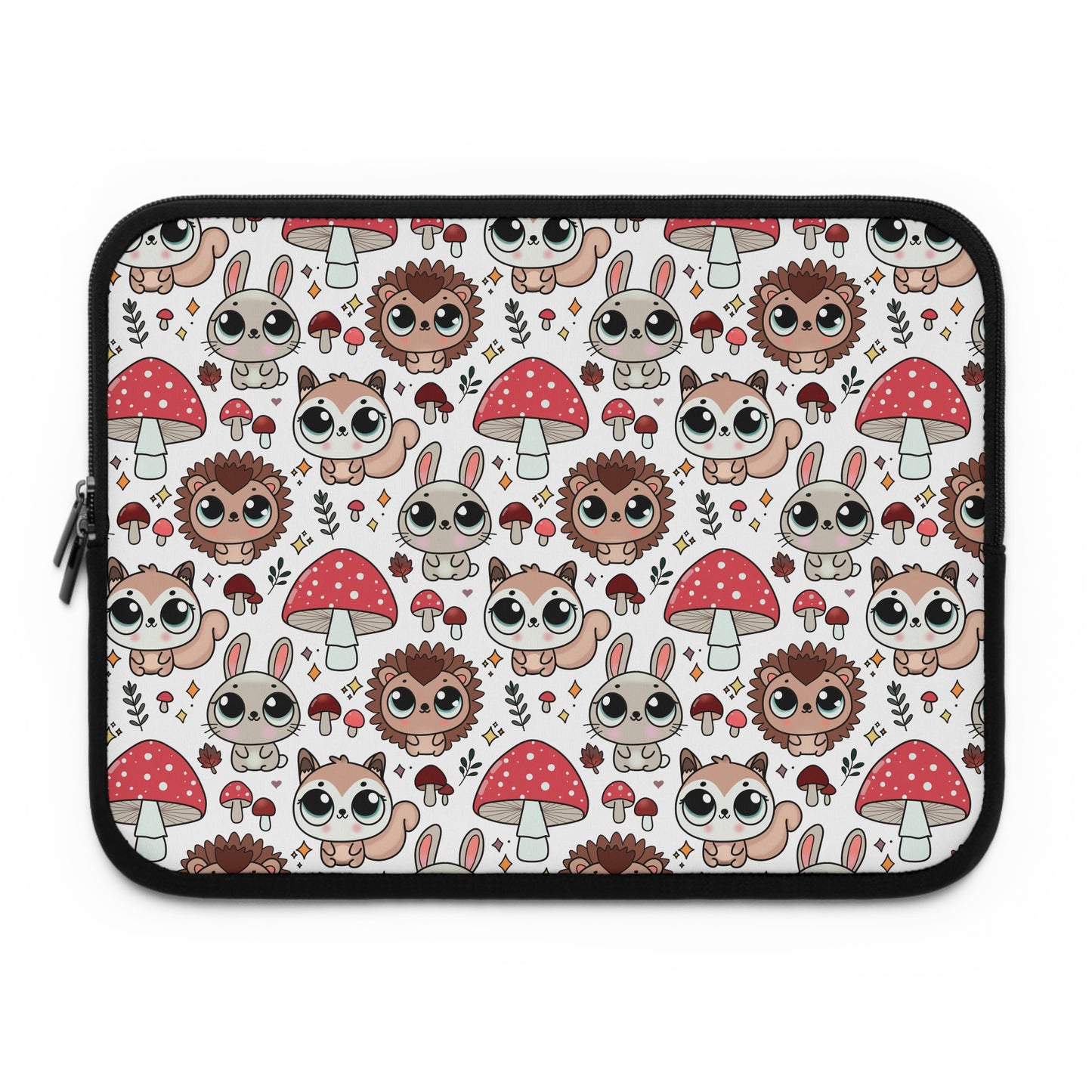 Cute Woodland Forest Friends Laptop Sleeve or Tablet Cover