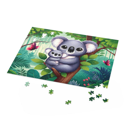 Kawaii Koala Cuddles Jigsaw Puzzle