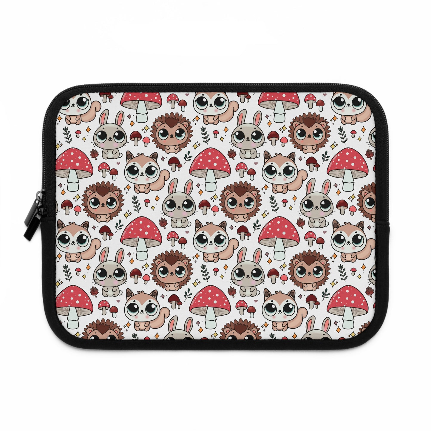 Cute Woodland Forest Friends Laptop Sleeve or Tablet Cover