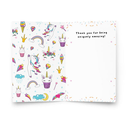 Always be a Unicorn on Clouds Greeting Card