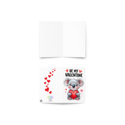 Cute Koala "Be my Valentine" Card
