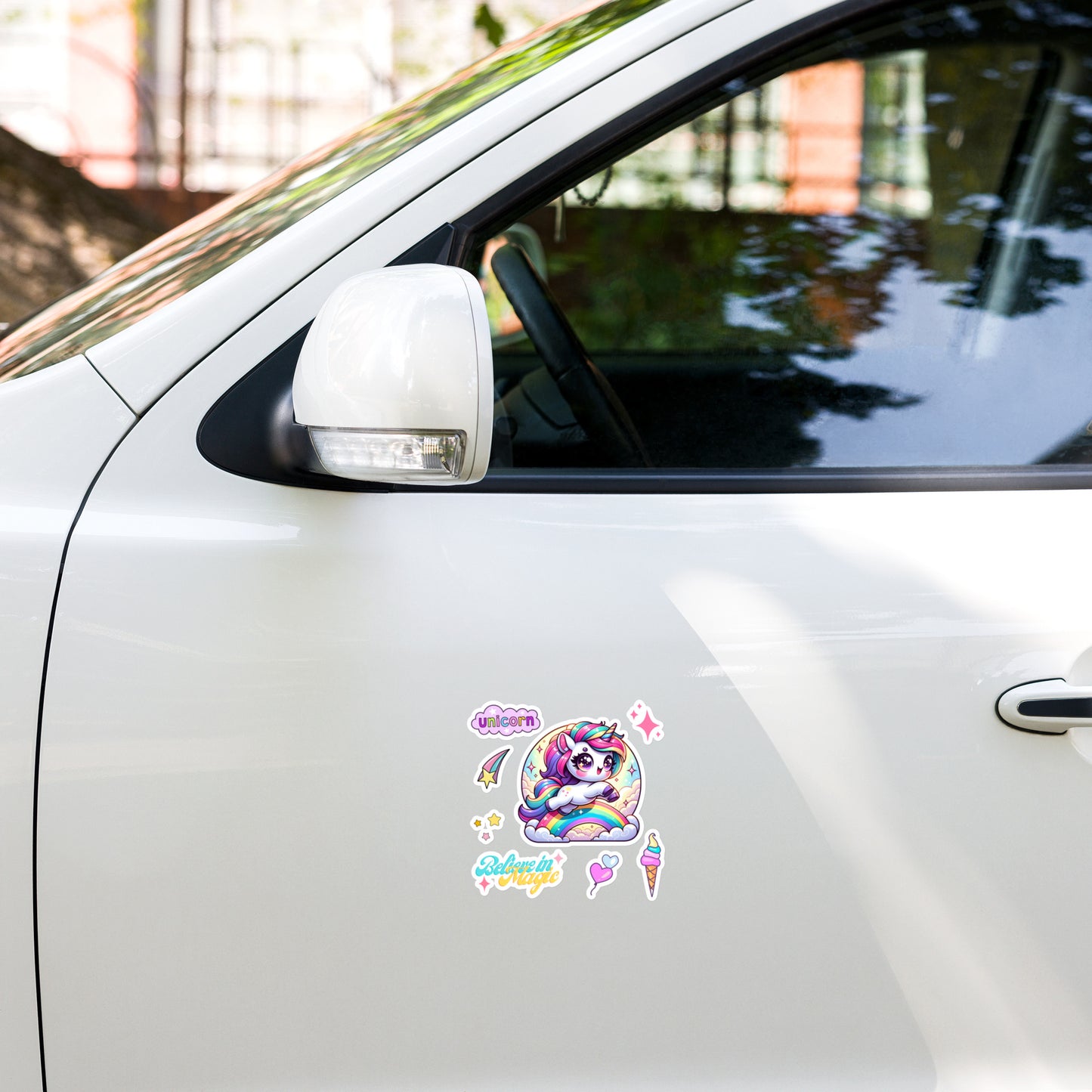 Believe in Magic Unicorn Sticker Sheet