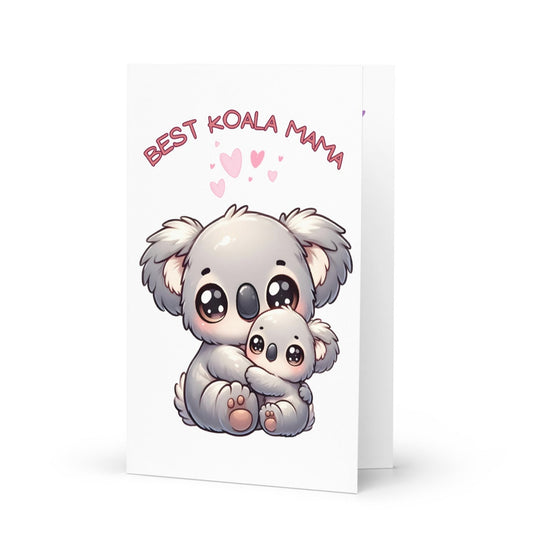 Best Koala Mama Mother's Day Greeting Card