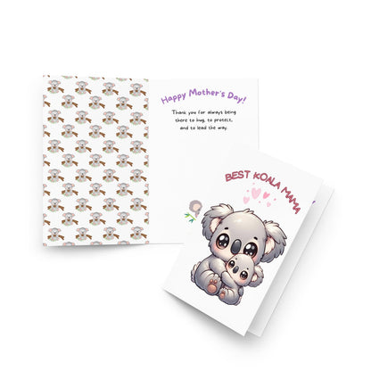 Best Koala Mama Mother's Day Greeting Card