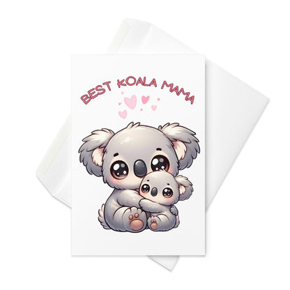 Best Koala Mama Mother's Day Greeting Card