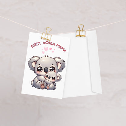 Best Koala Mama Mother's Day Greeting Card