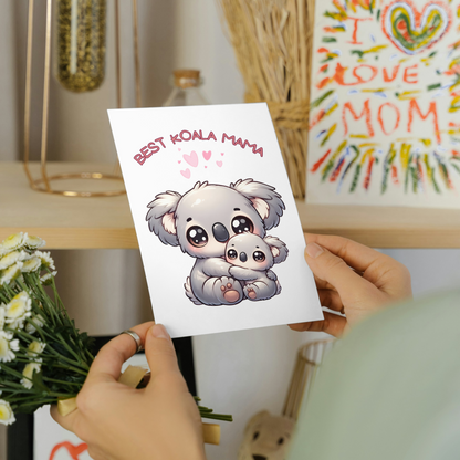 Best Koala Mama Mother's Day Greeting Card