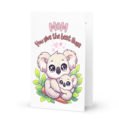 Best Koala Hugs Mother's Day Card