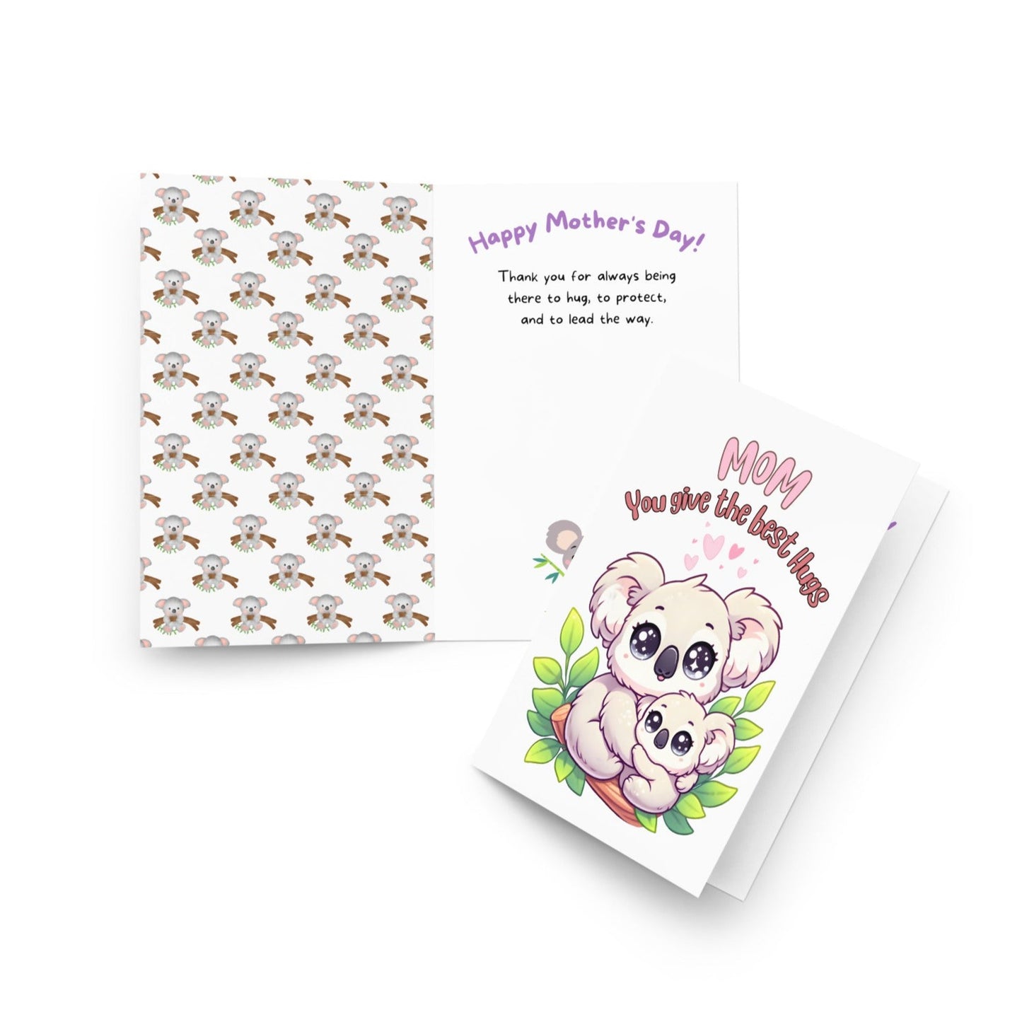 Best Koala Hugs Mother's Day Card