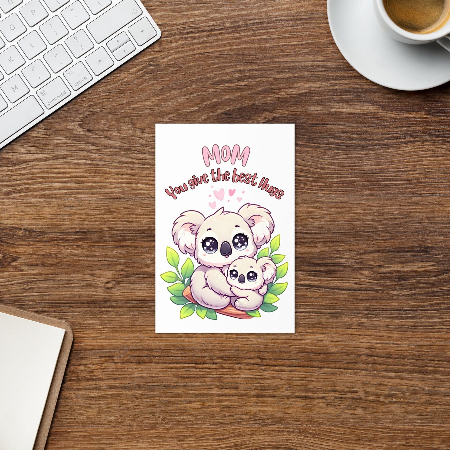 Best Koala Hugs Mother's Day Card