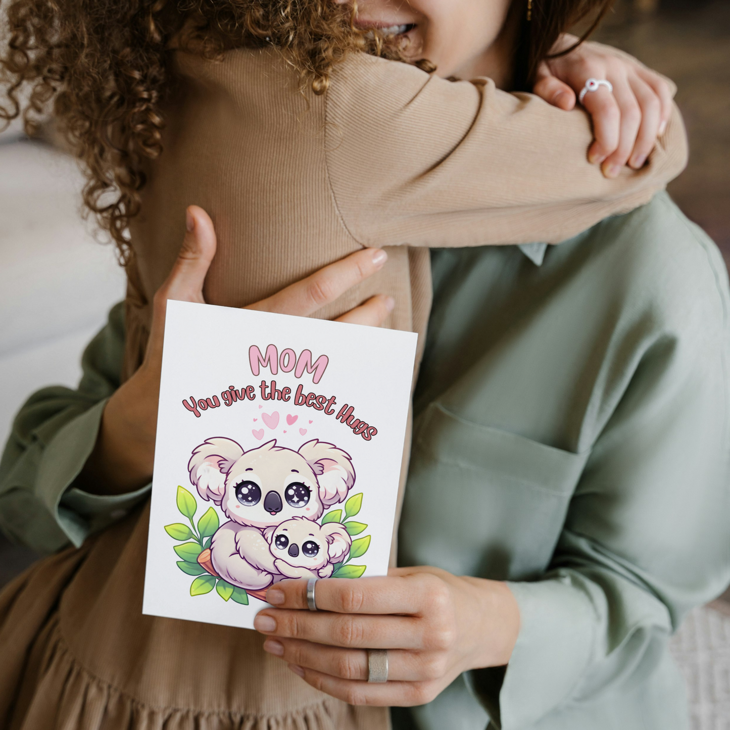 Best Koala Hugs Mother's Day Card