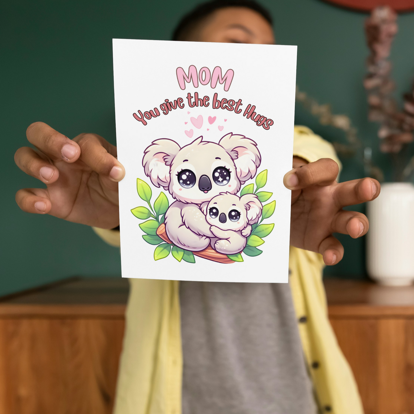 Best Koala Hugs Mother's Day Card