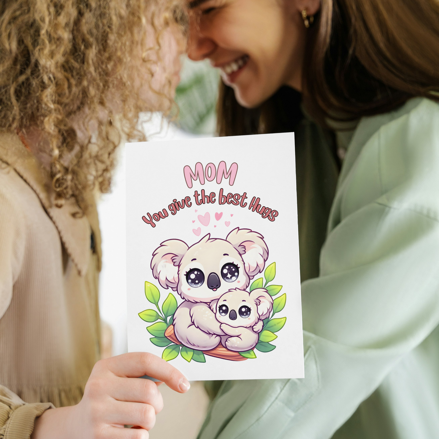 Best Koala Hugs Mother's Day Card