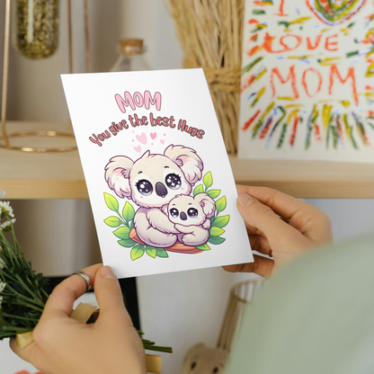 Best Koala Hugs Mother's Day Card