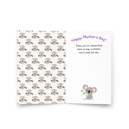 Best Koala Hugs Mother's Day Card