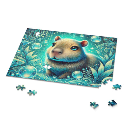 Capybara Magical Underwater Dreamscape Puzzle 252 pieces