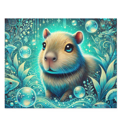 Capybara Magical Underwater Dreamscape Puzzle 500 pieces