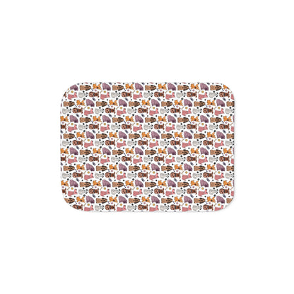 Cozy Dog Pals Sherpa Blanket